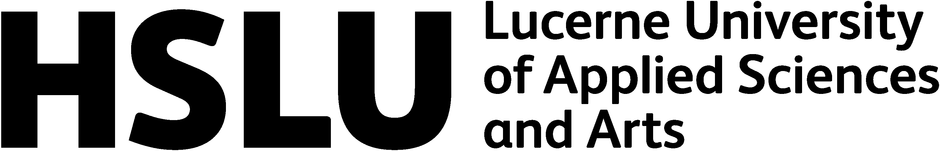 Logo HSLU englisch